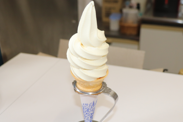 豆乳ソフトクリームの画像